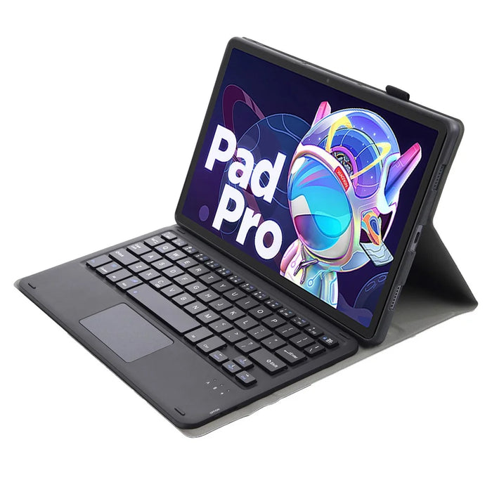AM18-A For Lenovo Pad Pro 2022 11.2-inch Removable Bluetooth-compatible Keyboard Case with TouchPad Anti-Scratch Protective Case - Black - 3