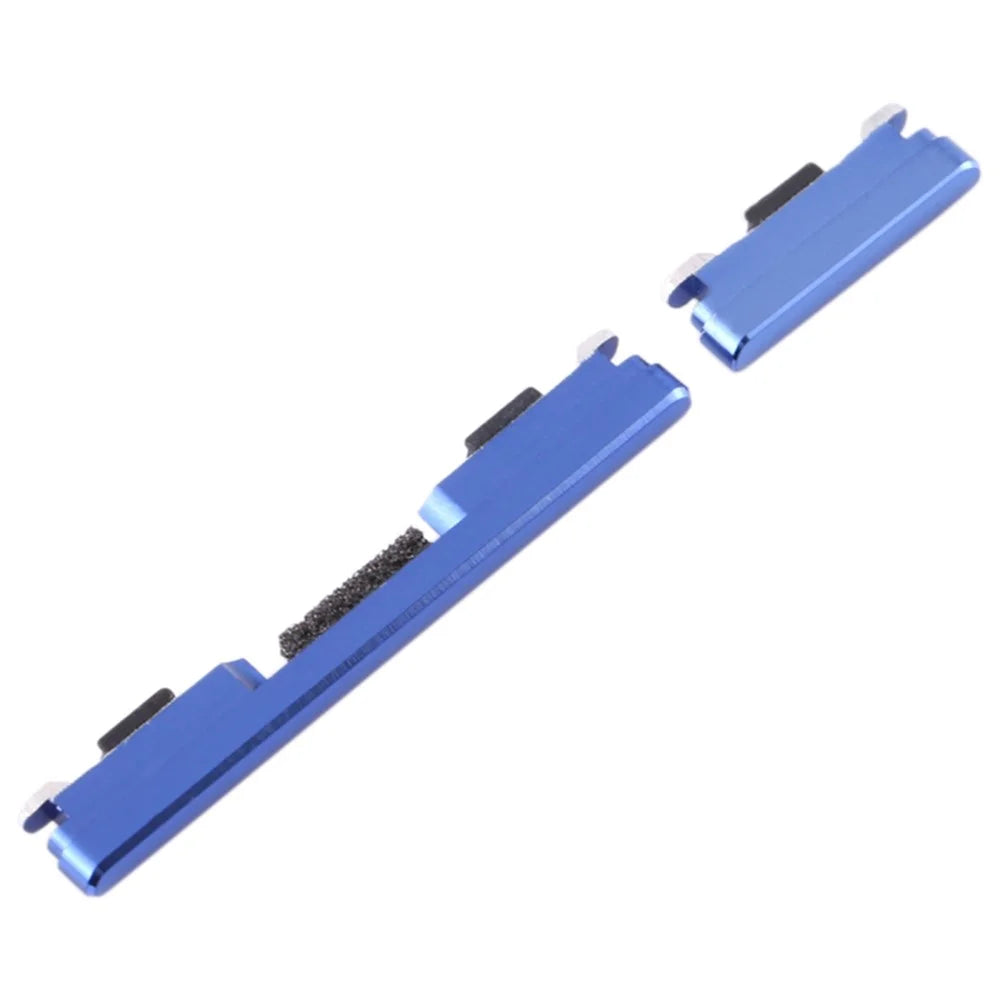 For Xiaomi Mi 9 Power On  /  Off and Volume Side Buttons Set Replacement Part (without Logo) - Blue - 1