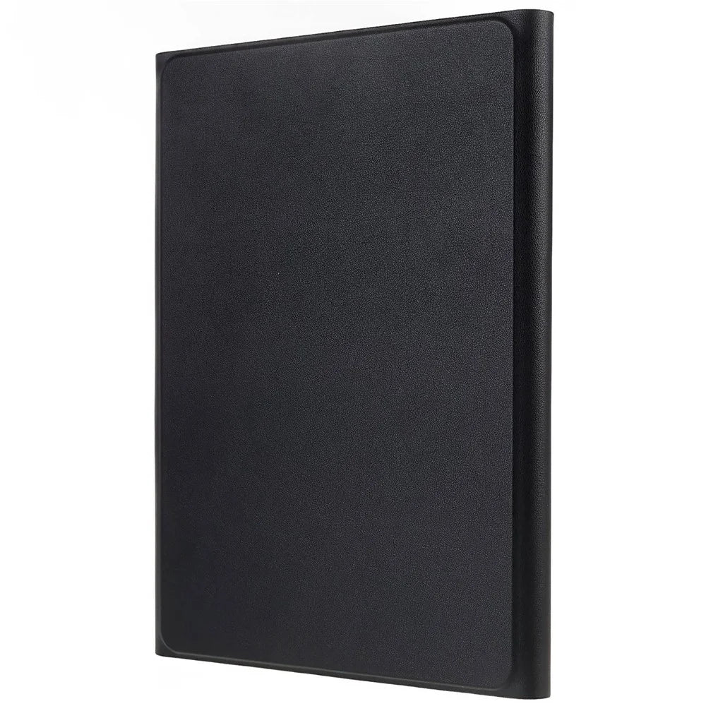 SK-T870 For Samsung Galaxy Tab S7 T870 / T875 / Tab S8 X700 Colorful Backlights Keyboard Case PU Leather Folio Stand Smart Cover with Removable Bluetooth-compatible Keyboard - Black - 4