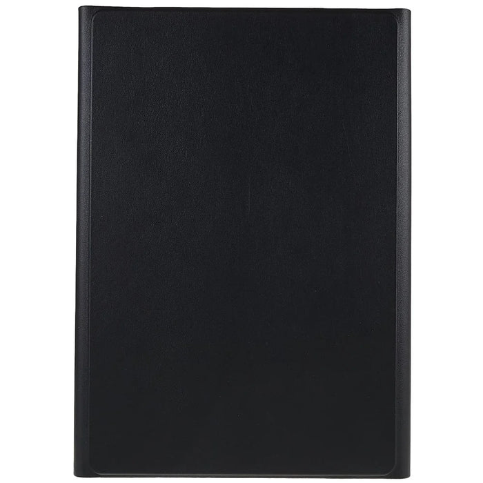 For Samsung Galaxy Tab S7+ / S8+ Bluetooth-compatible Keyboard Case with PU Leather Cover Wireless Keyboard Protective Case - Black - 3