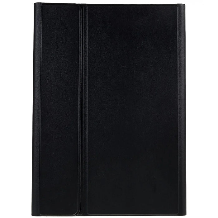 For Samsung Galaxy Tab S7+ T970 / S7 FE T730 T733 / S8+ PU Leather Stand with Backlight Magnetic Detachable Bluetooth-compatible Keyboard - Black - 5