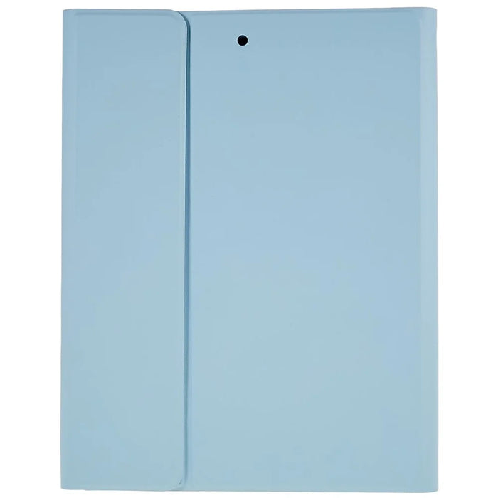 For iPad Air (2013) / Air 2  /  iPad Pro 9.7 inch (2016)  /  iPad 9.7-inch (2017) / (2018) Smart Keyboard Case with PU Leather Protector Bluetooth-compatible Keyboard Shockproof Case - Blue - 4