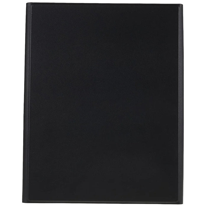 SK-1099 For iPad (2025) / 10.9 (2022) Bluetooth-Compatible Keyboard PU Leather Tablet Stand Cover with Backlit - Black - 3
