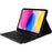 SK-1099 For iPad (2025) / 10.9 (2022) Bluetooth-Compatible Keyboard PU Leather Tablet Stand Cover with Backlit - Black - 7