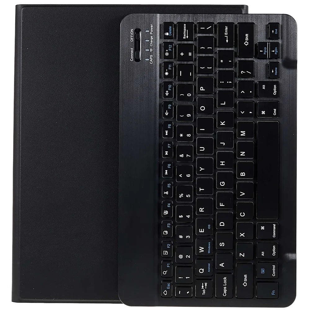 SK-1099 For iPad (2025) / 10.9 (2022) PU Leather Tablet Stand Cover Bluetooth-Compatible Keyboard - Black - 5