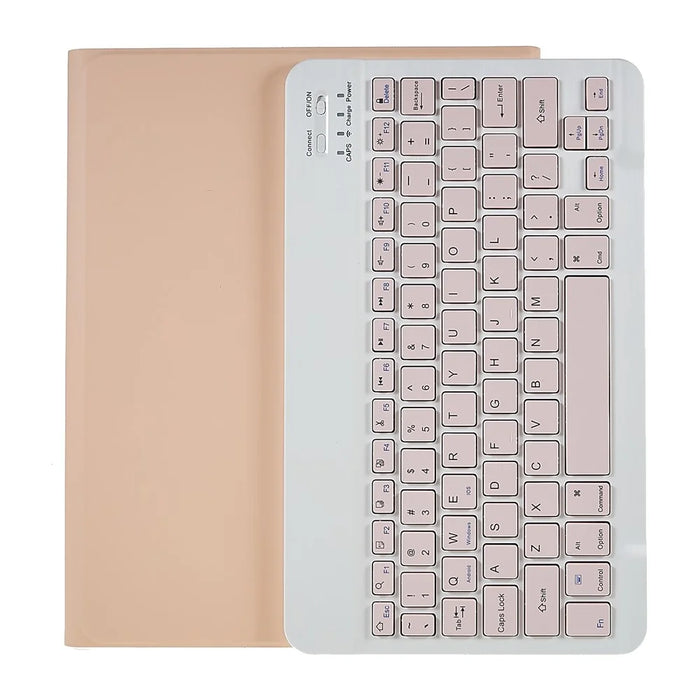 SK-1109 For iPad Air 11 (2026) / (2025) / (2024) / Pro 11 (2018) / (2020) / (2021) / (2022) / Air (2020) / (2022) Bluetooth-Compatible Keyboard Cover - Pink - 5