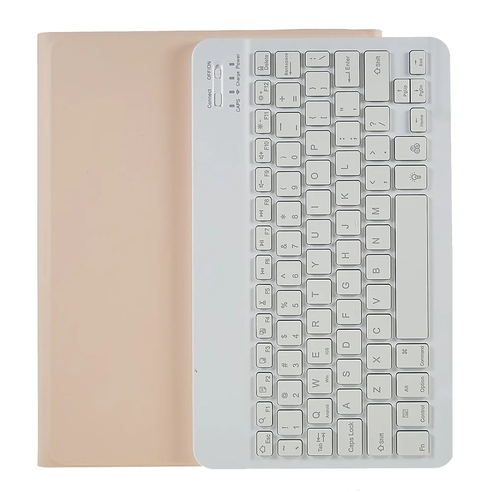 SK-1109 For iPad Air 11 (2026) / (2025) / (2024) / Pro 11 (2018) / (2020) / (2021) / (2022) / Air (2020) (2022) Bluetooth-Compatible Keyboard Case - Pink - 6