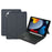 T102-AS for iPad 10.2 (2021) / (2019) / (2020) / iPad Air 10.5 inch (2019) / iPad Pro 10.5-inch (2017) Detachable Bluetooth-compatible Backlit Touchpad Keyboard Leather Case Pen Holder Kickstand Cover - 1