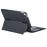T102-AS for iPad 10.2 (2021) / (2019) / (2020) / iPad Air 10.5 inch (2019) / iPad Pro 10.5-inch (2017) Detachable Bluetooth-compatible Backlit Touchpad Keyboard Leather Case Pen Holder Kickstand Cover - 4