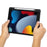 T102-AS for iPad 10.2 (2021) / (2019) / (2020) / iPad Air 10.5 inch (2019) / iPad Pro 10.5-inch (2017) Detachable Bluetooth-compatible Backlit Touchpad Keyboard Leather Case Pen Holder Kickstand Cover - 7