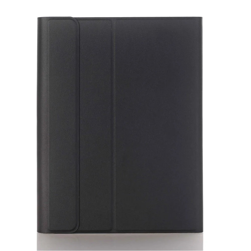 A08B For Samsung Galaxy Tab A8 10.5 (2021) SM-X205 / X200 Pen Slot Design PU Leather+TPU Tablet Stand Case with Bluetooth-compatible Keyboard - Black - 6