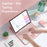 TP-1099 For iPad (2025) / 10.9 (2022) Wireless Keyboard Case with Mouse, PU Leather Folio Flip Cover Bluetooth-Compatible Keyboard Case - Pink - 2