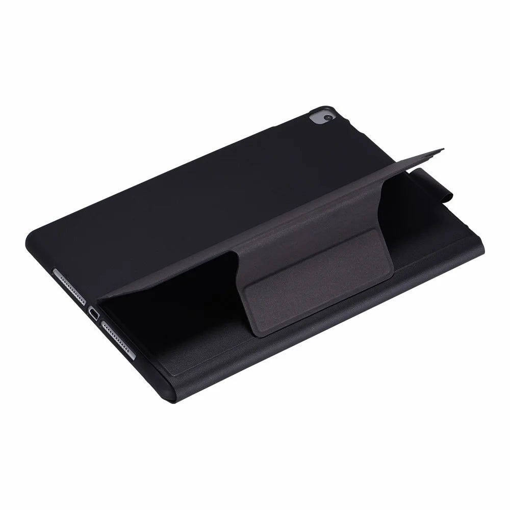 TP-1092 For iPad 10.2 (2021) / (2020) / (2019) / iPad Pro 10.5-inch (2017) / iPad Air 10.5 inch (2019) Bluetooth-compatible Keyboard with TouchPad PU Leather Stand Folio Full Protection Case Cover - 6