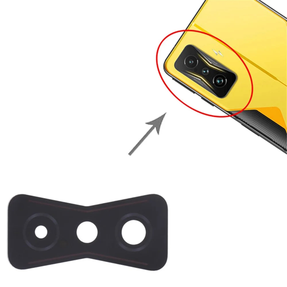 For Xiaomi Poco F4 GT Rear Back Camera Lens Cover Replacement Part (without Logo) - 3