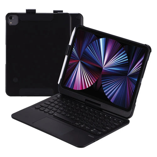Q8 For iPad Air 11 (2026) / (2025) / (2024) / Air (2022) (2020) / Pro 11 (2018) / (2020) / (2021) / (2022) Bluetooth-Compatible Keyboard Case with Backlit - 1