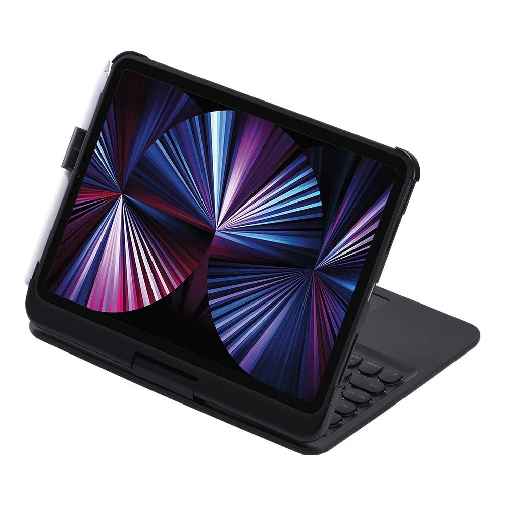 Q8 For iPad Air 11 (2026) / (2025) / (2024) / Air (2022) (2020) / Pro 11 (2018) / (2020) / (2021) / (2022) Bluetooth-Compatible Keyboard Case with Backlit - 2