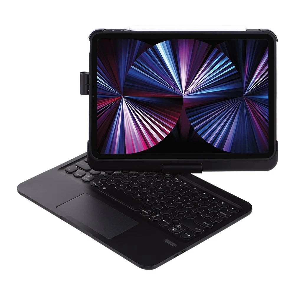 Q8 For iPad Air 11 (2026) / (2025) / (2024) / Air (2022) (2020) / Pro 11 (2018) / (2020) / (2021) / (2022) Bluetooth-Compatible Keyboard Case with Backlit - 3
