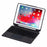 T206D For iPad Air 10.5 inch (2019) / iPad Pro 10.5-inch (2017)  /  iPad 10.2 (2021) / (2019) / (2020) Detachable Bluetooth-compatible Keyboard + Shockproof Case, 7-Color Backlit Wireless Keyboard Case - 2