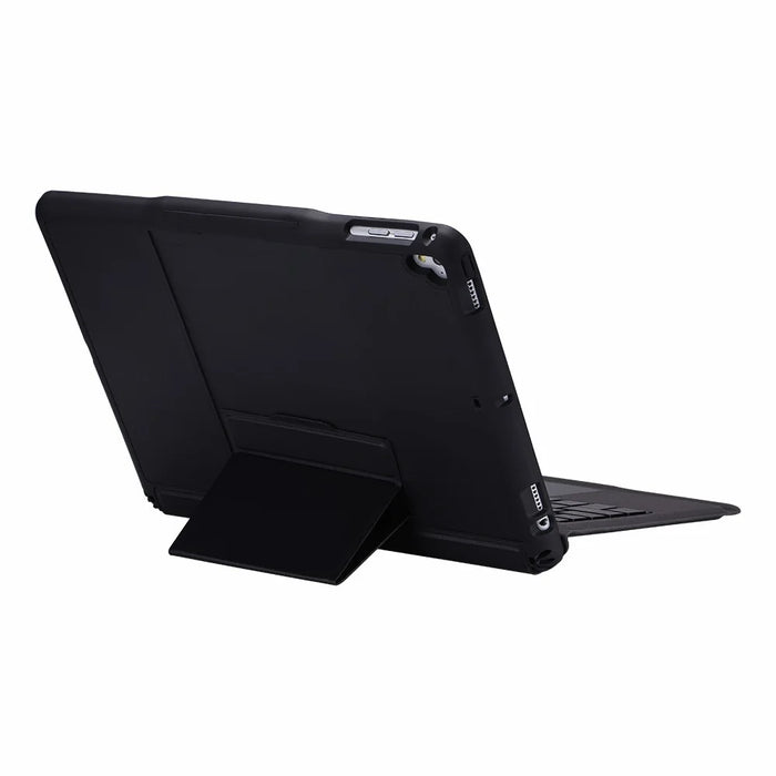 T206D For iPad Air 10.5 inch (2019) / iPad Pro 10.5-inch (2017)  /  iPad 10.2 (2021) / (2019) / (2020) Detachable Bluetooth-compatible Keyboard + Shockproof Case, 7-Color Backlit Wireless Keyboard Case - 4