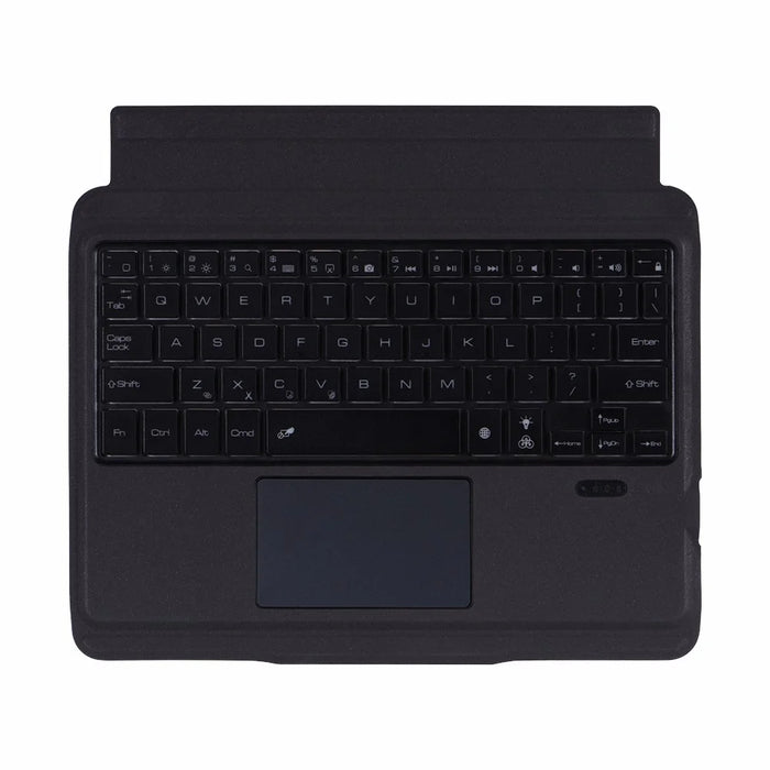 T206D For iPad Air 10.5 inch (2019) / iPad Pro 10.5-inch (2017)  /  iPad 10.2 (2021) / (2019) / (2020) Detachable Bluetooth-compatible Keyboard + Shockproof Case, 7-Color Backlit Wireless Keyboard Case - 5