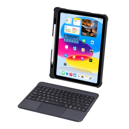 T5208D Bluetooth-Compatible Keyboard Case for iPad (2025) / 10.9 (2022) Protective Case, Removable Wireless Keyboard Case with Backlit - 1