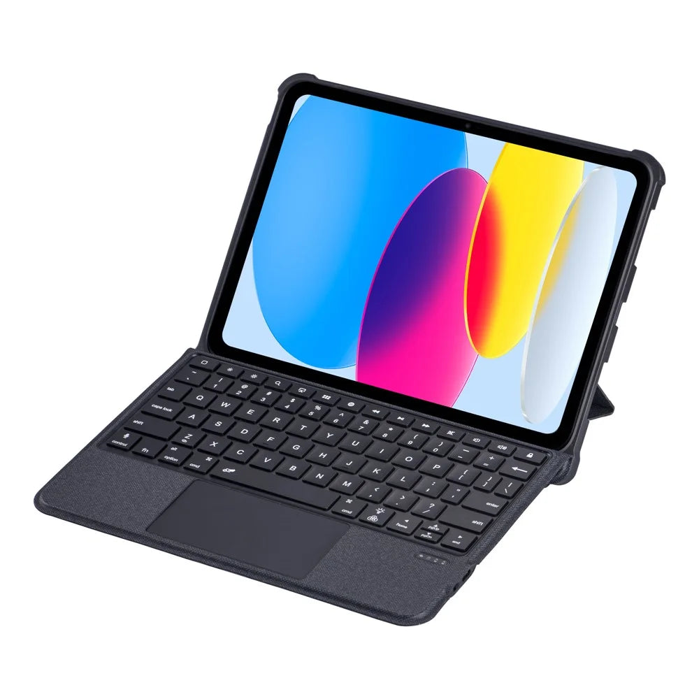 T5208D Bluetooth-Compatible Keyboard Case for iPad (2025) / 10.9 (2022) Protective Case, Removable Wireless Keyboard Case with Backlit - 6