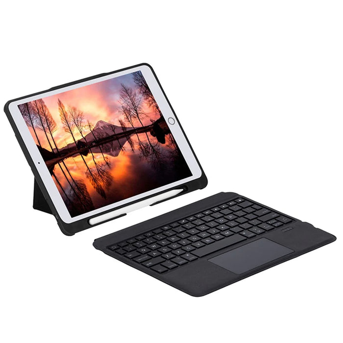 T5206D For iPad Air 10.5 inch (2019) / iPad Pro 10.5-inch (2017) / iPad 10.2 (2021) / (2019) / (2020) Bluetooth-compatible Keyboard Case Anti-Drop Protective Cover, Removable Wireless Keyboard Case with Backlit - 3