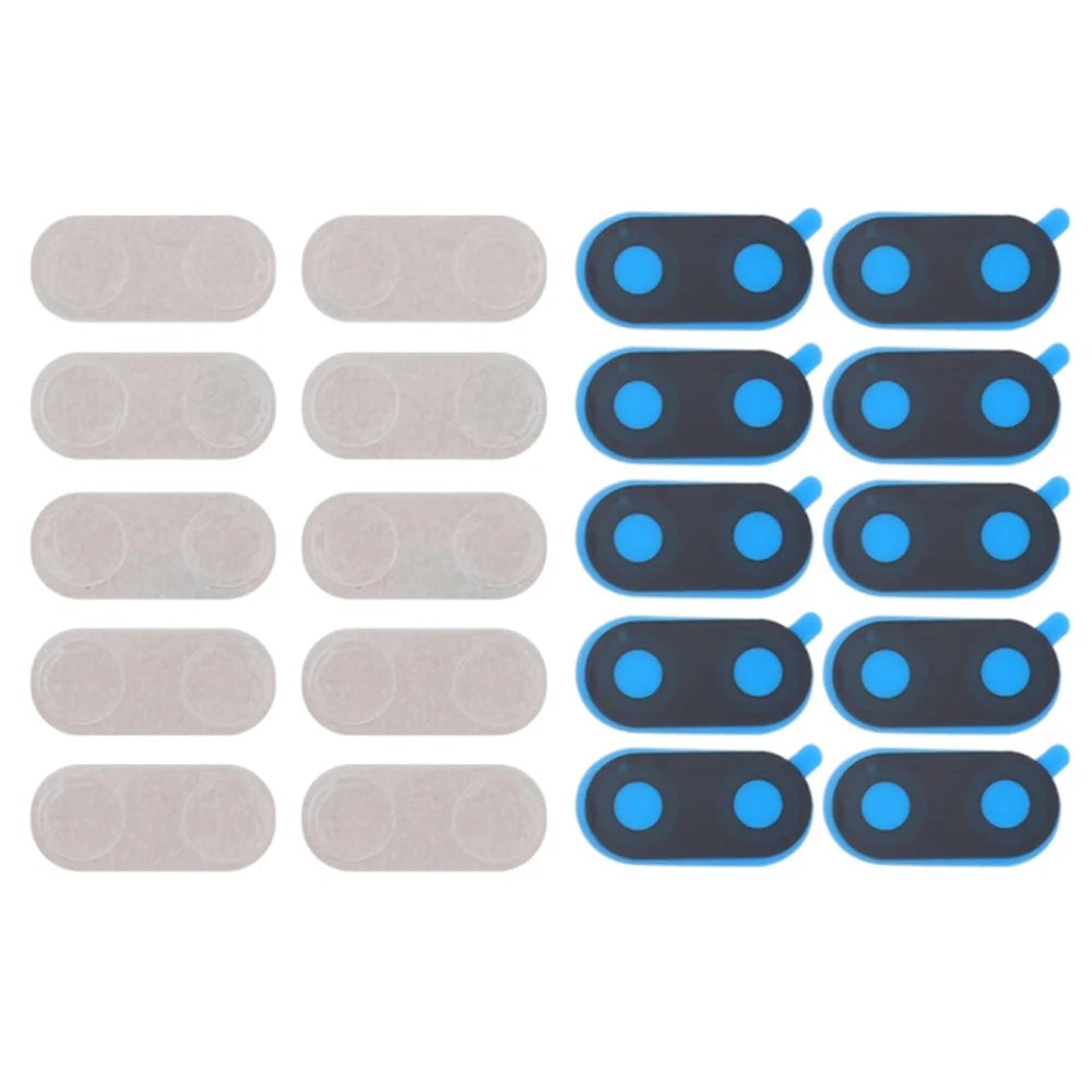 10PCS For Huawei Mate 10 Lite / nova 2i Rear Back Camera Lens Cover Replacement Part (Without Logo) - 1