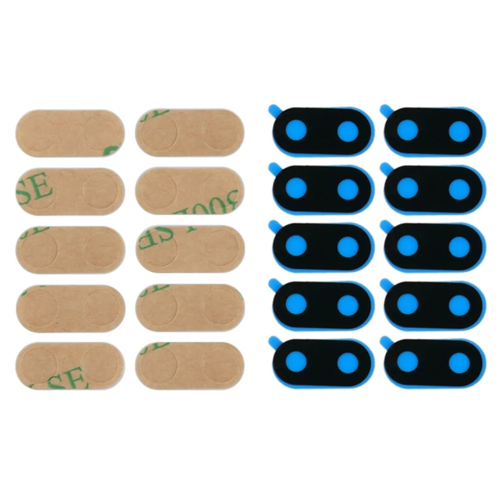 10PCS For Huawei Mate 10 Lite / nova 2i Rear Back Camera Lens Cover Replacement Part (Without Logo) - 2