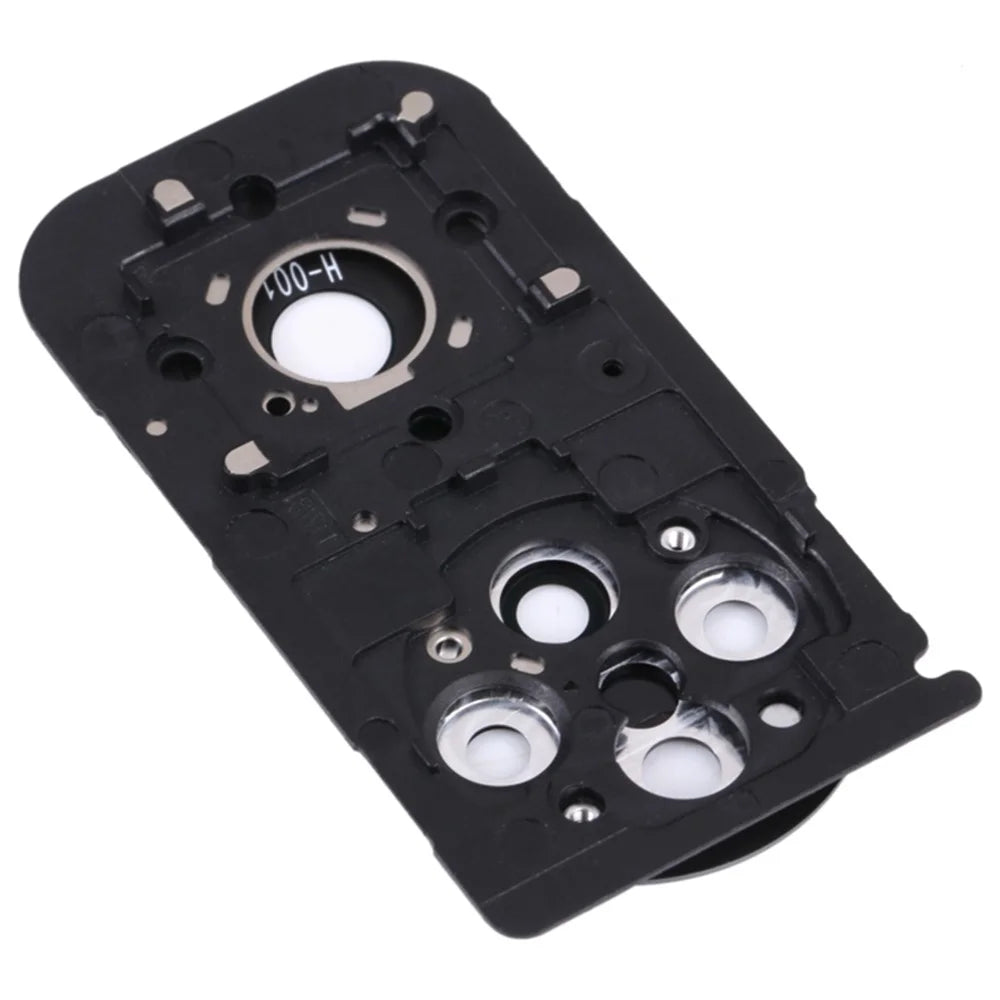 For Honor 50 Pro OEM Back Camera Lens Holder Cover with Glass Part (without Logo) - Black - 2