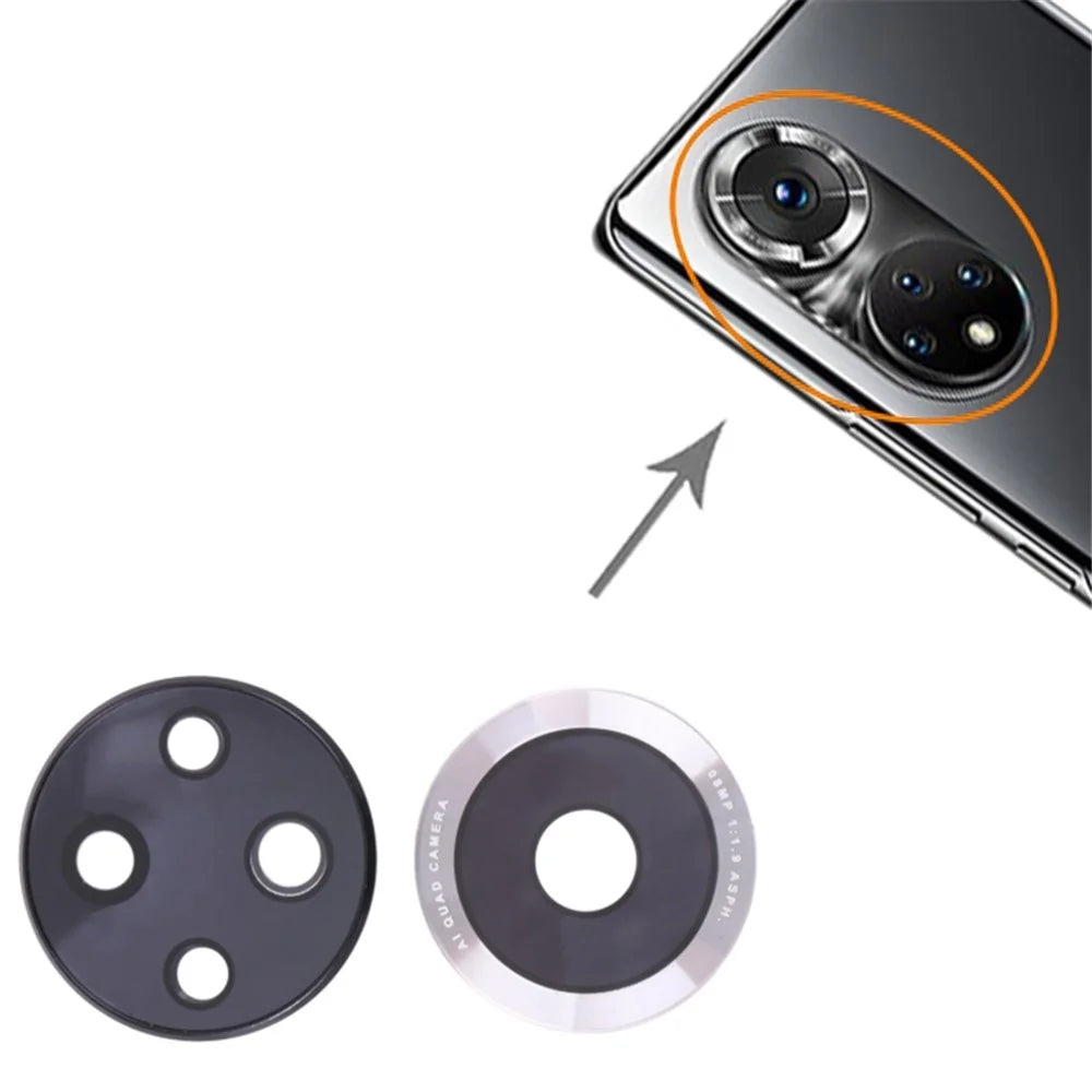For Honor 50 / 50 Pro Rear Back Camera Lens Cover Replacement Part (without Logo) - 3
