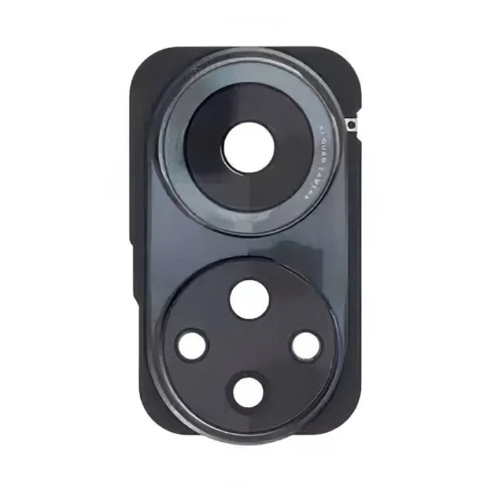 For Honor 50 OEM Back Camera Lens Holder Cover with Glass Replacement Part (without Logo) - Black - 1