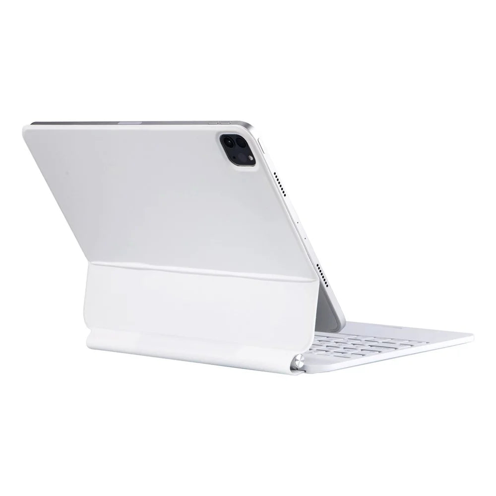 X7 For iPad Air 11 (2026) / (2025) / (2024) / Air (2020) (2022) / Pro 11 (2018) / (2020) / (2021) / (2022) Bluetooth-Compatible Keyboard Case - White - 5
