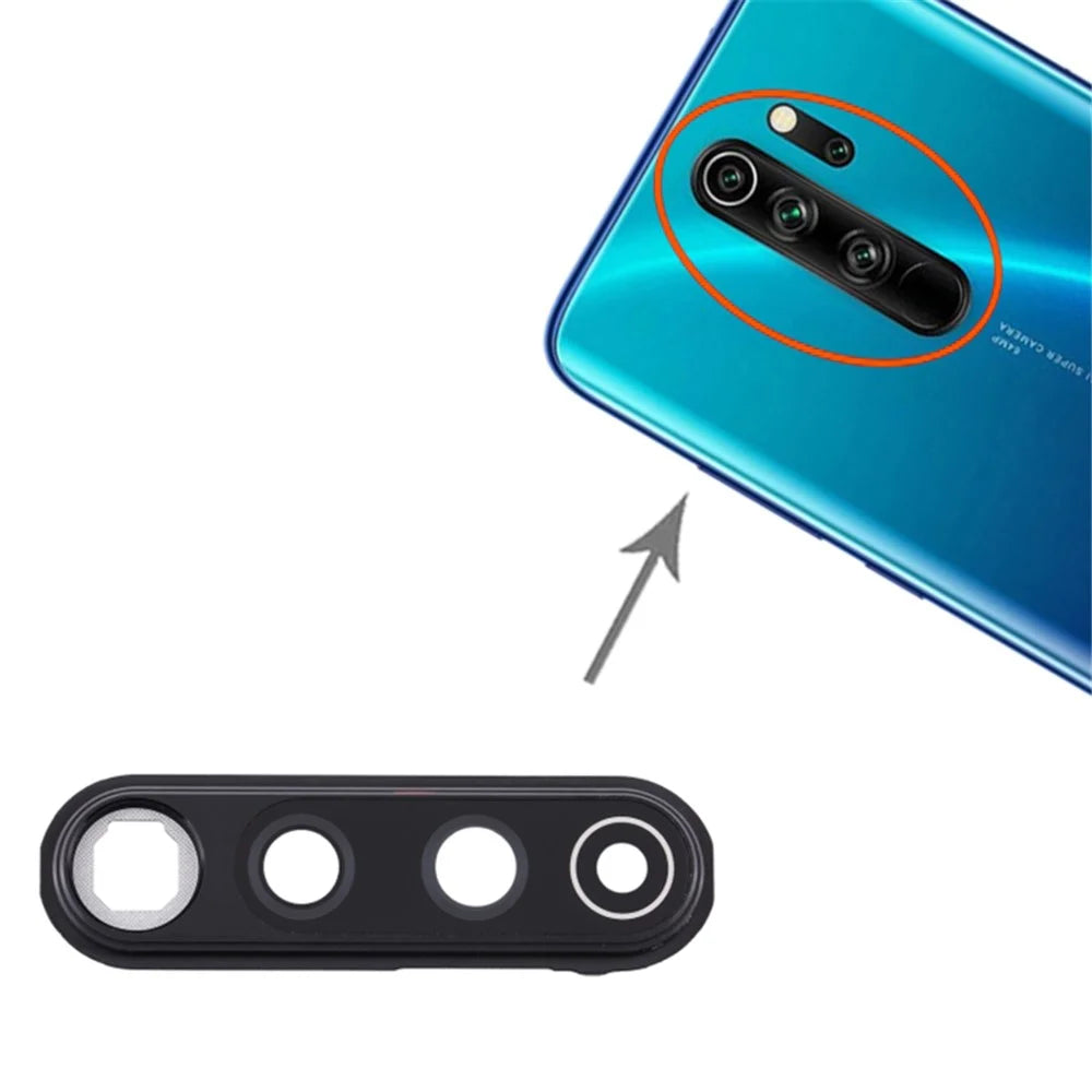 For Xiaomi Redmi Note 8 Pro OEM Back Camera Lens Holder Cover with Glass Part (without Logo) - 3