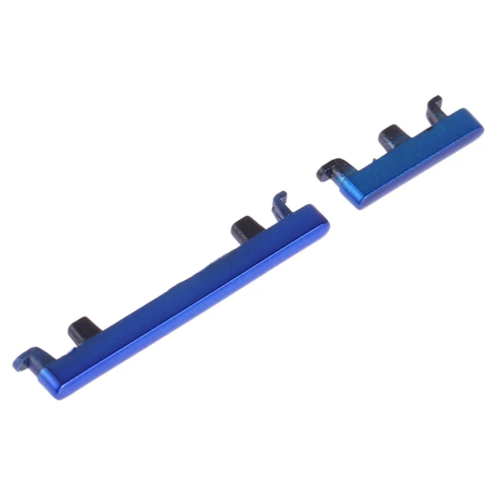 For Xiaomi Redmi Note 8T Power On  /  Off and Volume Side Buttons (without Logo) - Blue - 1