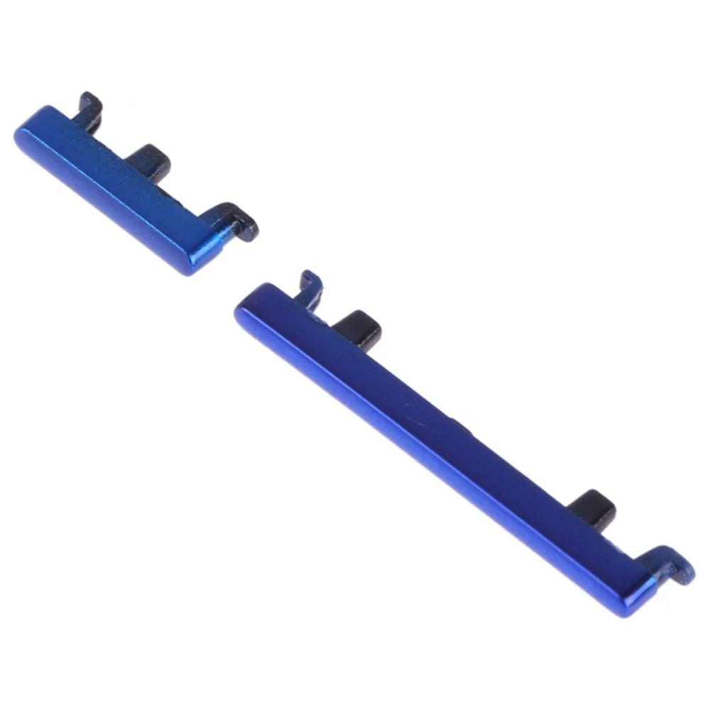 For Xiaomi Redmi Note 8T Power On  /  Off and Volume Side Buttons (without Logo) - Blue - 2