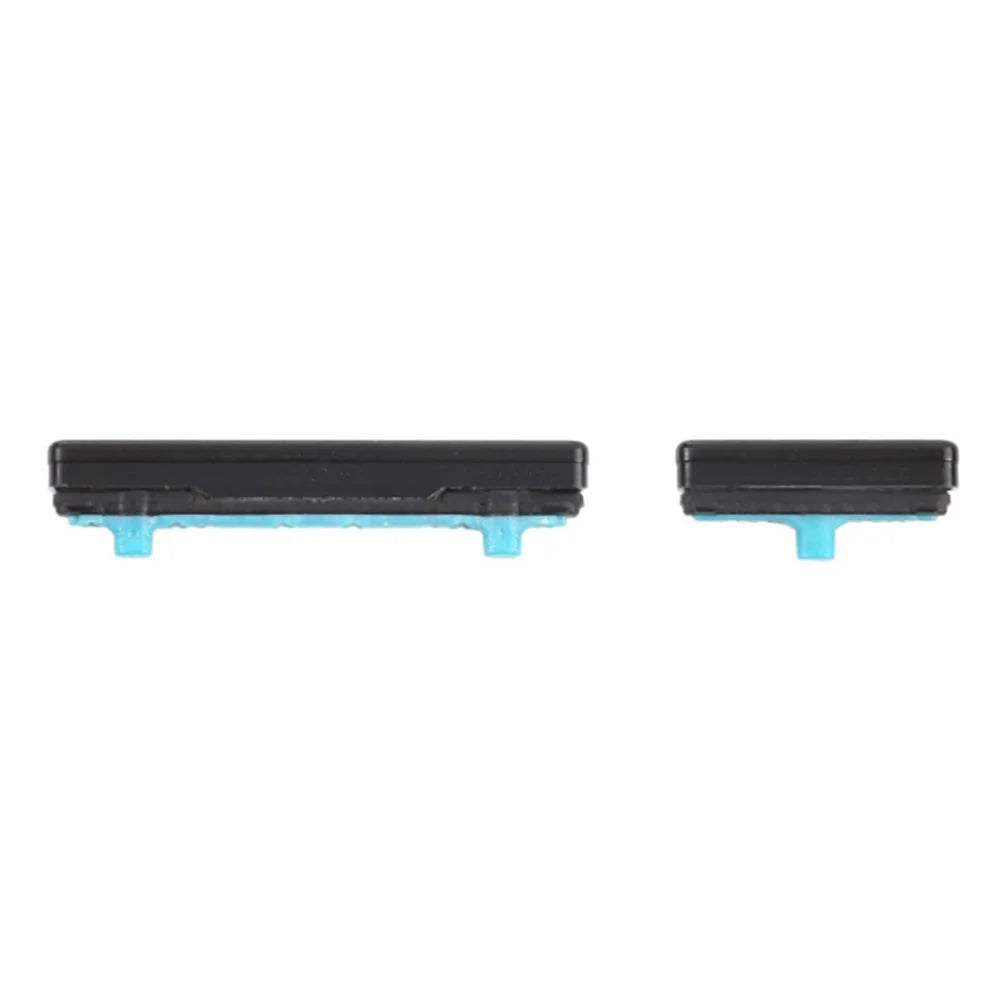 For Samsung Galaxy S21 5G G991 / S21+ 5G G996 2Pcs / Set OEM Power On / Off and Volume Side Buttons (without Logo) - Black - 2