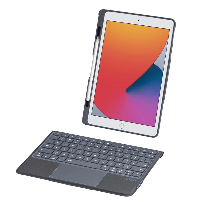 5506D For iPad 10.2 (2021) / (2019) / (2020) / iPad Air 10.5 inch (2019) / iPad Pro 10.5-inch (2017) Bluetooth-compatible Keyboard Case with Stand - 4