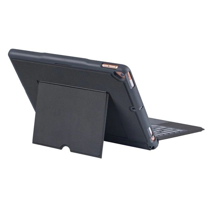 5506D For iPad 10.2 (2021) / (2019) / (2020) / iPad Air 10.5 inch (2019) / iPad Pro 10.5-inch (2017) Bluetooth-compatible Keyboard Case with Stand - 5