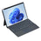 2089D For Microsoft Surface Pro 8 / 9 / X Bluetooth-compatible Keyboard Case with Touchpad, Pencil Holder, Wireless Keyboard - 1
