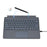 2089D For Microsoft Surface Pro 8 / 9 / X Bluetooth-compatible Keyboard Case with Touchpad, Pencil Holder, Wireless Keyboard - 2