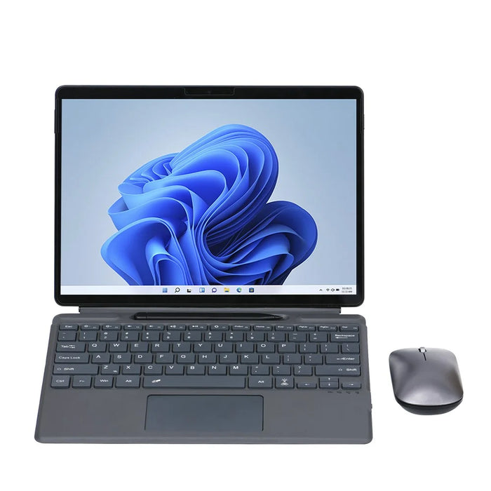 2089D For Microsoft Surface Pro 8 / 9 / X Bluetooth-compatible Keyboard Case with Touchpad, Pencil Holder, Wireless Keyboard - 7