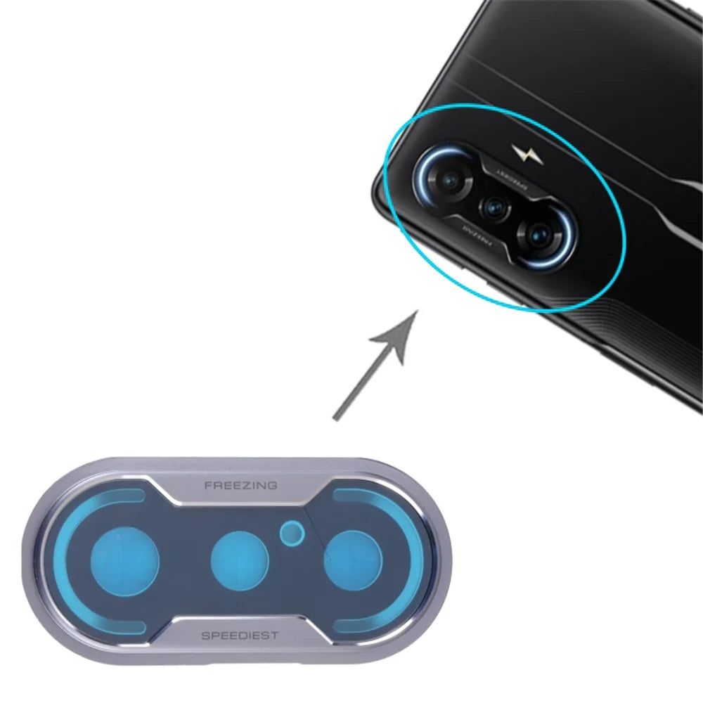 For Xiaomi Redmi K40 Gaming / Poco F3 GT OEM Rear Camera Lens Frame Holder , No Camera Lens (without Logo) - 4