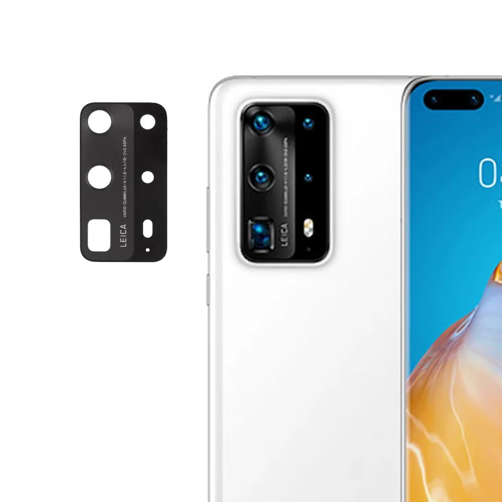 For Huawei P40 Pro+ Phone Rear Camera Lens Cover Replacement Part (without Logo) - 1
