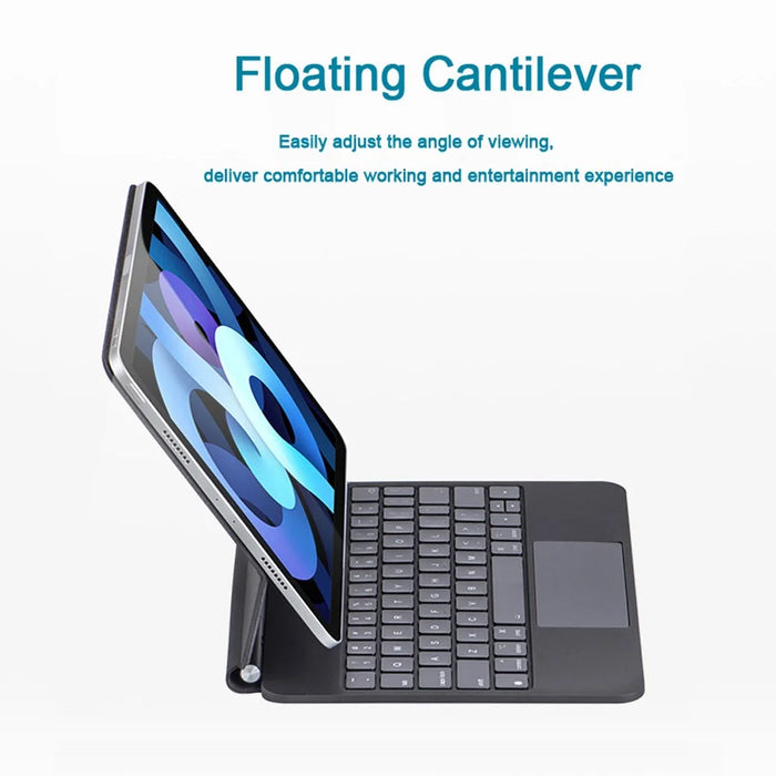 X7 Floating Magnetic Keyboard Case for iPad Air 11 (2026) / (2025) / (2024) / Air (2022) / (2020) / iPad Pro 11 (2022) / (2021) / (2020) / (2018) with Touchpad - Black - 5