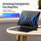 DUX DUCIS For iPad Air 13 (2026) / (2025) / (2024) / Pro 12.9 (2020) / (2021) / (2022) / (2018) Magnetic Bluetooth-Compatible Keyboard Tablet Case - 3