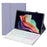 AM22-AS For Lenovo Pad Plus / Tab P11 Gen 2 Tablet Case Leather Stand Cover with Detachable Touchpad Keyboard, 3 Colors Backlight - Purple - 1