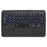 SK-T500D For Samsung Galaxy Tab A7 10.4 (2020) / (2022) SM-T500 T505 T507 Stand Cover with Backlit Touchpad Bluetooth-compatible Keyboard - Black - 4