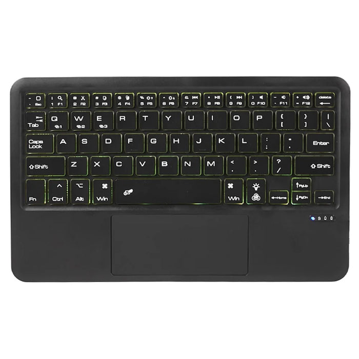 SK-T500D For Samsung Galaxy Tab A7 10.4 (2020) / (2022) SM-T500 T505 T507 Stand Cover with Backlit Touchpad Bluetooth-compatible Keyboard - Black - 6