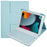 SK-2102 Tablet Case for iPad 10.2 (2019) / (2020) / (2021) PU Leather Stand Cover with Wireless Detachable Keyboard - Sky Blue - 1